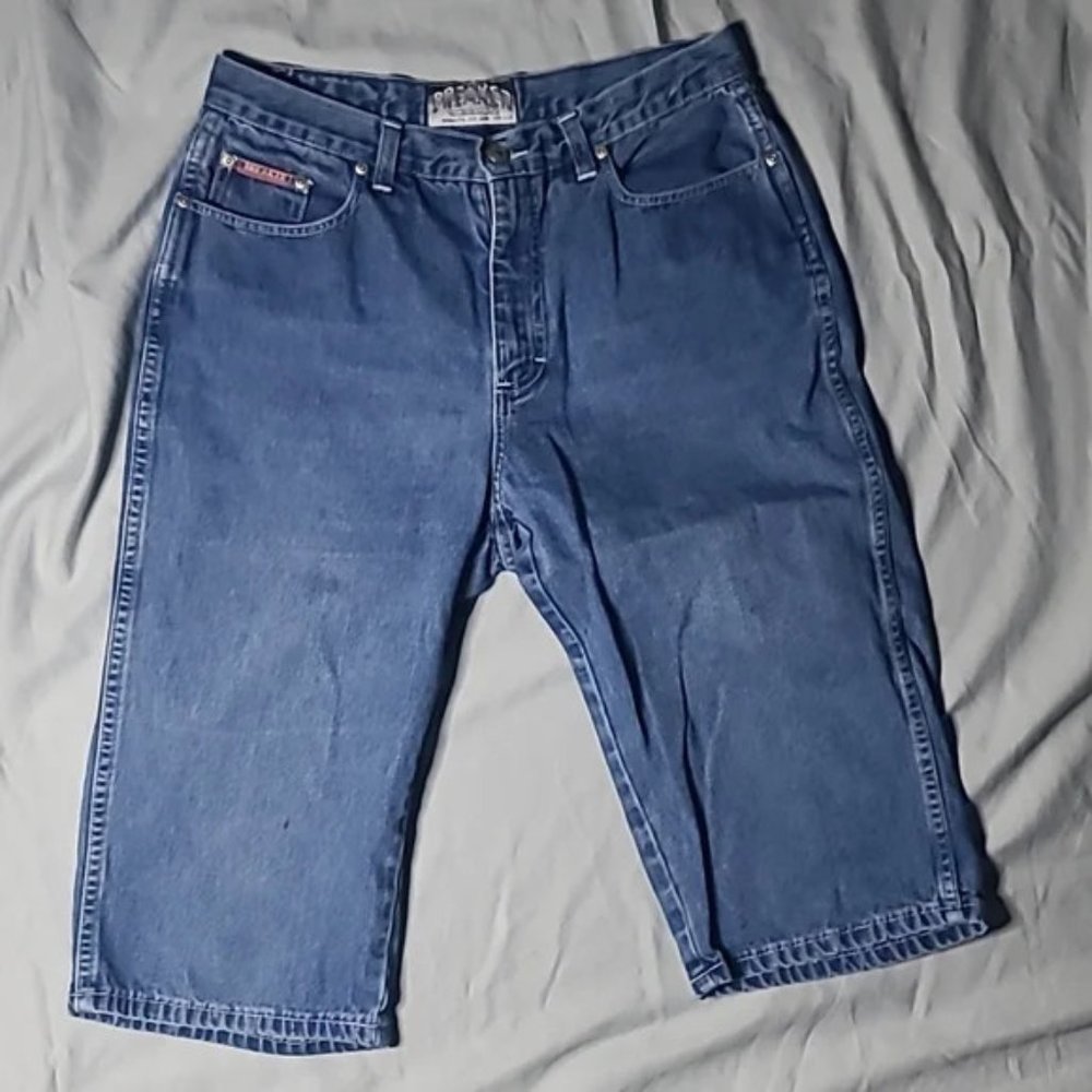 Vintage Breaker Jeans shorts capris fits like